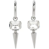 JUNYA WATANABE RHINESTONE SHARP STUD DROP EARRINGS