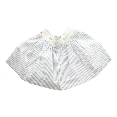 Pre-owned Ralph Lauren Kids' Mini Skirt In White