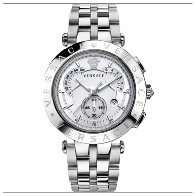 Pre-owned Versace Watch In White