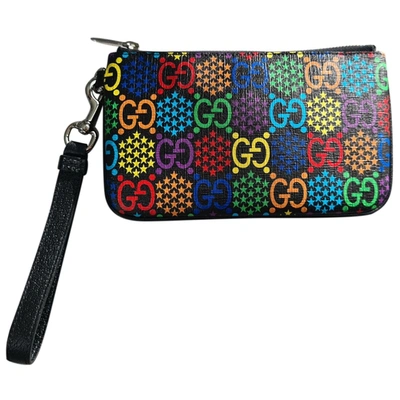 Pre-owned Gucci Leather Clutch Bag In Other