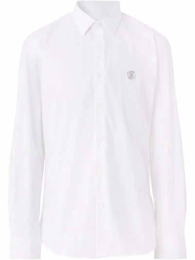 Burberry Men's White Cotton Shirt
