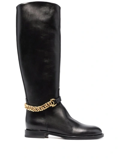 Roberto Festa Jefferson Knee-high Boots In Black