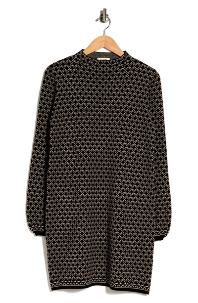 Max Studio Sweater Dress In Bktauxda