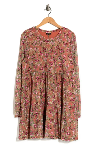 Afrm Bell Printed Dress In Autumn Bouquet