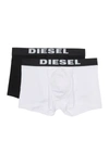 Diesel Boxer Briefs In Black/white