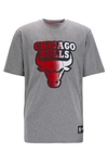 Hugo Boss - Boss X Nba T Shirt With Team Logo - Grey