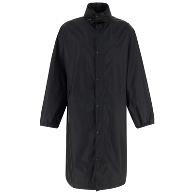 Balenciaga Men's Raincoat  Free In Black