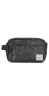 HERSCHEL SUPPLY CO CHAPTER TRAVEL KIT CO 600D POLY BK MARBLE,HERSC32342