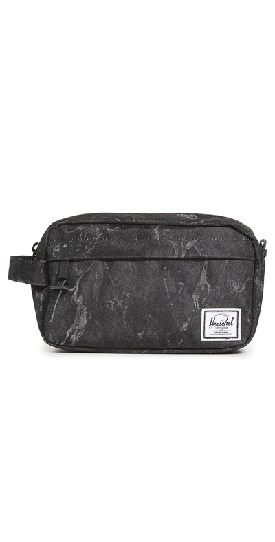 Herschel Supply Co Chapter Travel Kit Co 600d Poly Bk Marble