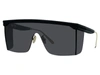 Dior Club M1u Black Mask Sunglasses