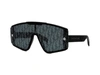 Dior Xtrem Mask Sunglasses With Interchangeable Lenses, 150mm