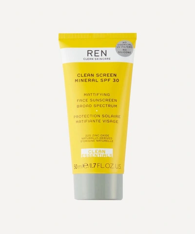 Ren Clean Skincare Clean Screen Mineral Spf 30 50ml In Default Title