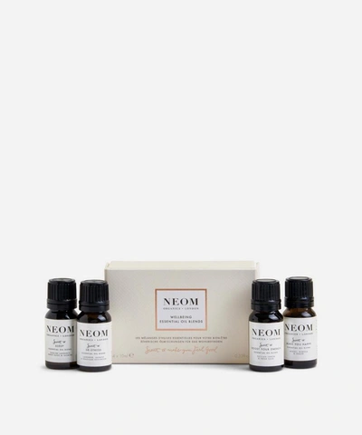 Neom Organics Wellbeing Essential Oil Blends X 4