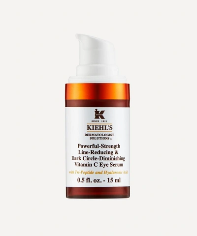 Kiehl's Since 1851 Powerful Strength Line-reducing & Dark Circle-diminishing Vitamin C Eye Serum, 0.5 Oz. In Default Title