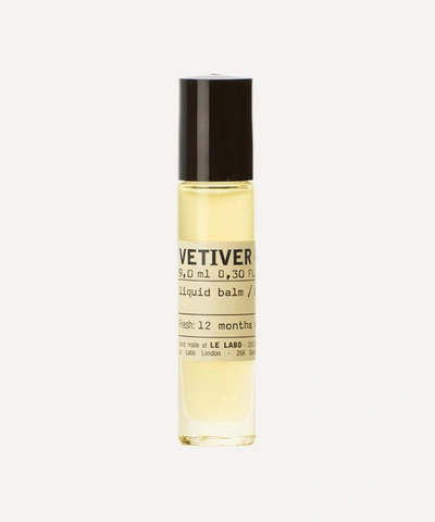 Le Labo Vetiver 46 Liquid Balm Perfume 9ml