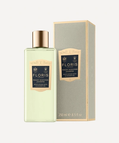 Floris London Night Scented Jasmine Moisturising Bath & Shower Gel 250ml