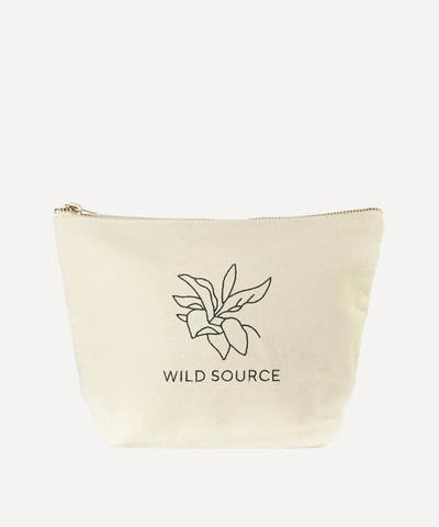 Wild Source Rituals Not Routines Canvas Wash Bag