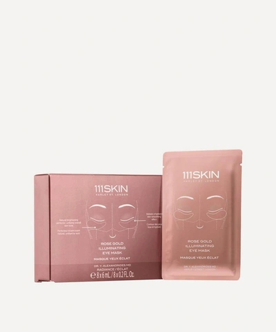 111SKIN 111SKIN ROSE GOLD ILLUMINATING EYE MASK 8 X 6ML,000730251