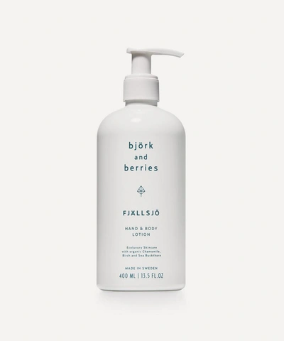 Bjork & Berries Fj Llsj Hand & Body Lotion 400ml