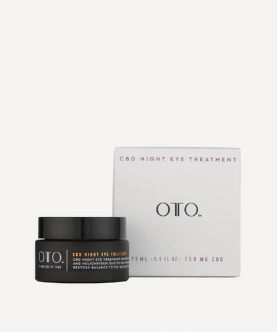 Otö 750mg Cbd Night Eye Treatment 15ml