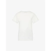 Totême Scoop-neck Organic Cotton T-shirt In Off White