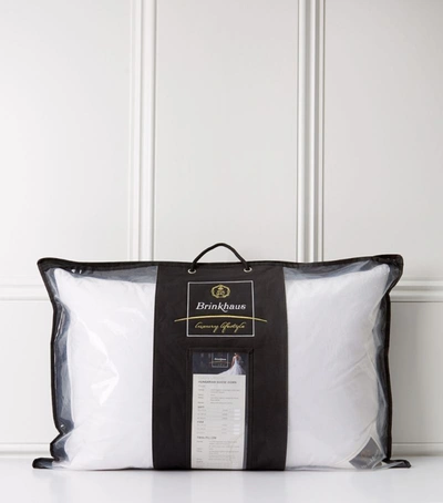 Brinkhaus Hungarian Goose Down Pillow (50cm X 75cm) In White