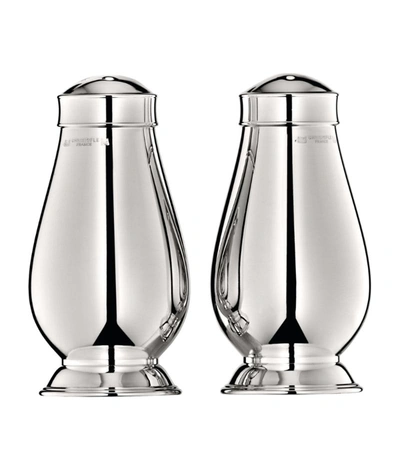 Christofle Silver-plated Albi Salt And Pepper Shakers