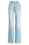 Slvrlake London High Waist Straight Leg Jeans In New Mexico