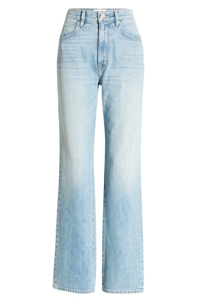 Slvrlake London High Waist Straight Leg Jeans In New Mexico