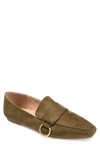 JOURNEE COLLECTION BENNTLY VEGAN LEATHER FLAT LOAFER