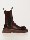 Marsèll Zuccone Leather Boots In Brown