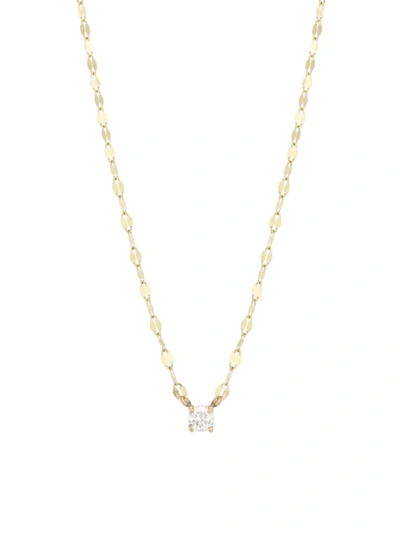 Lana Girl Diamond Pendant Necklace In Yellow Gold