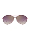 Isabel Marant 60mm Aviator Sunglasses In Burgandy