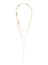 Lana Jewelry Liquid Gold 14k Yellow Gold Triple-strand Lariat Necklace