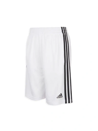 Adidas Originals Kids' Adidas Toddler And Little Boys Classic 3-stripes Shorts In Dark Grey