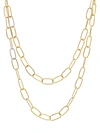 Gurhan Women's Geo 22k Gold & Diamond Open Chain Necklace