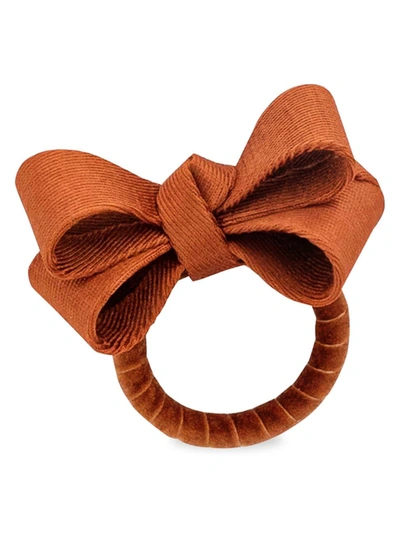 Juliska Tuxedo Evergreen Napkin Ring In Orange