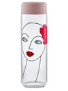 Nude Glass Finesse Rock And Pop Jug With Pink Cover