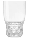 Kartell Jellies 4-piece Water Glass Set In Crystal