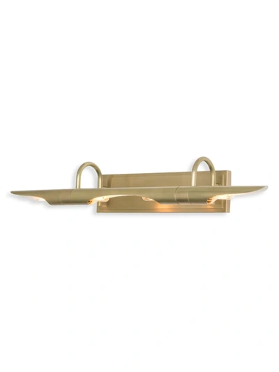 Regina Andrew Large Redford Brass-plated Picture Light Sconce In Natural Brass
