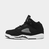 Nike Jordan Little Kids' Air Retro 5 Basketball Shoes In Black/cool Grey/white