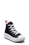 Converse Chuck Taylor® All Star® Move High Top Platform Sneaker In Black/natural Ivory/white