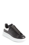Alexander Mcqueen Men Low-top Leather Sneakers In Animal Print