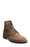 Allen Edmonds Higgins Waterproof Lug Sole Boot In Burnt Sugar Suede