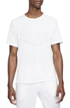 Nike Men's Rise 365 Dri-fit Short-sleeve Running Top In White