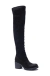 DIRTY LAUNDRY LINZY OVER THE KNEE BOOT,LINZY SUEDETTE