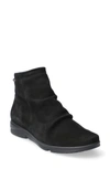 Mephisto Rezia Bootie In Black Bucksoft 6900
