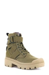 Palladium Pallabase Tact Boot In Olive