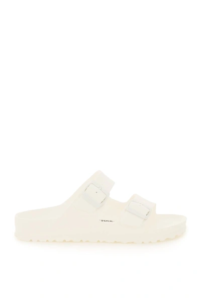 Birkenstock Mules Arizona Eva Calzata Stretta In White