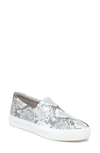 Naturalizer Aileen Slip-on Sneakers Women's Shoes In Mermaid Snake Leather